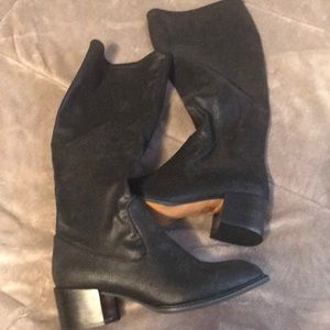 BCBG Black knee boots